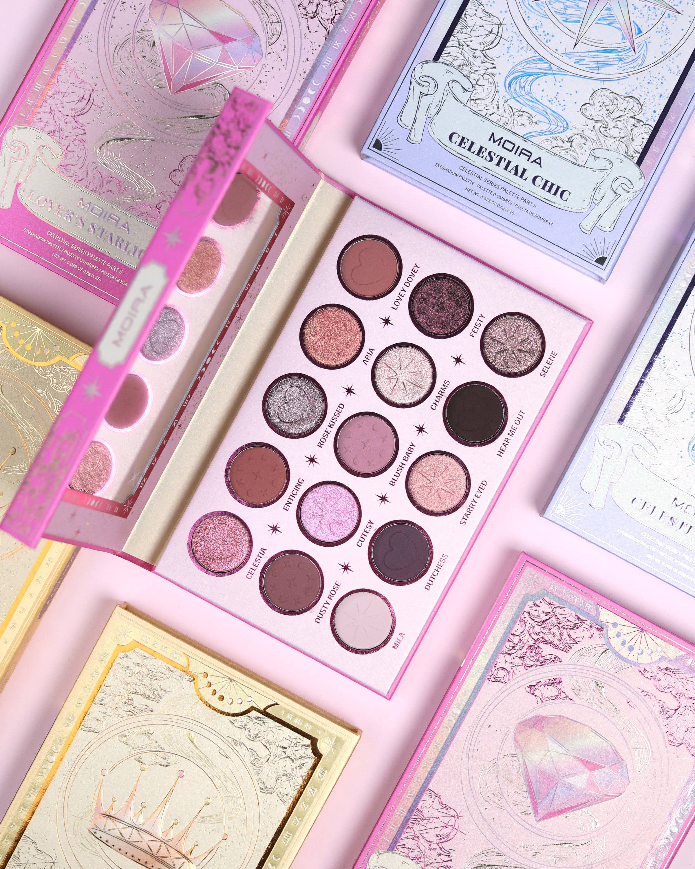 Moira Cosmetics - Vente Palettes de fards à paupières - Palette d'ombres à paupières Lover's Starlight7