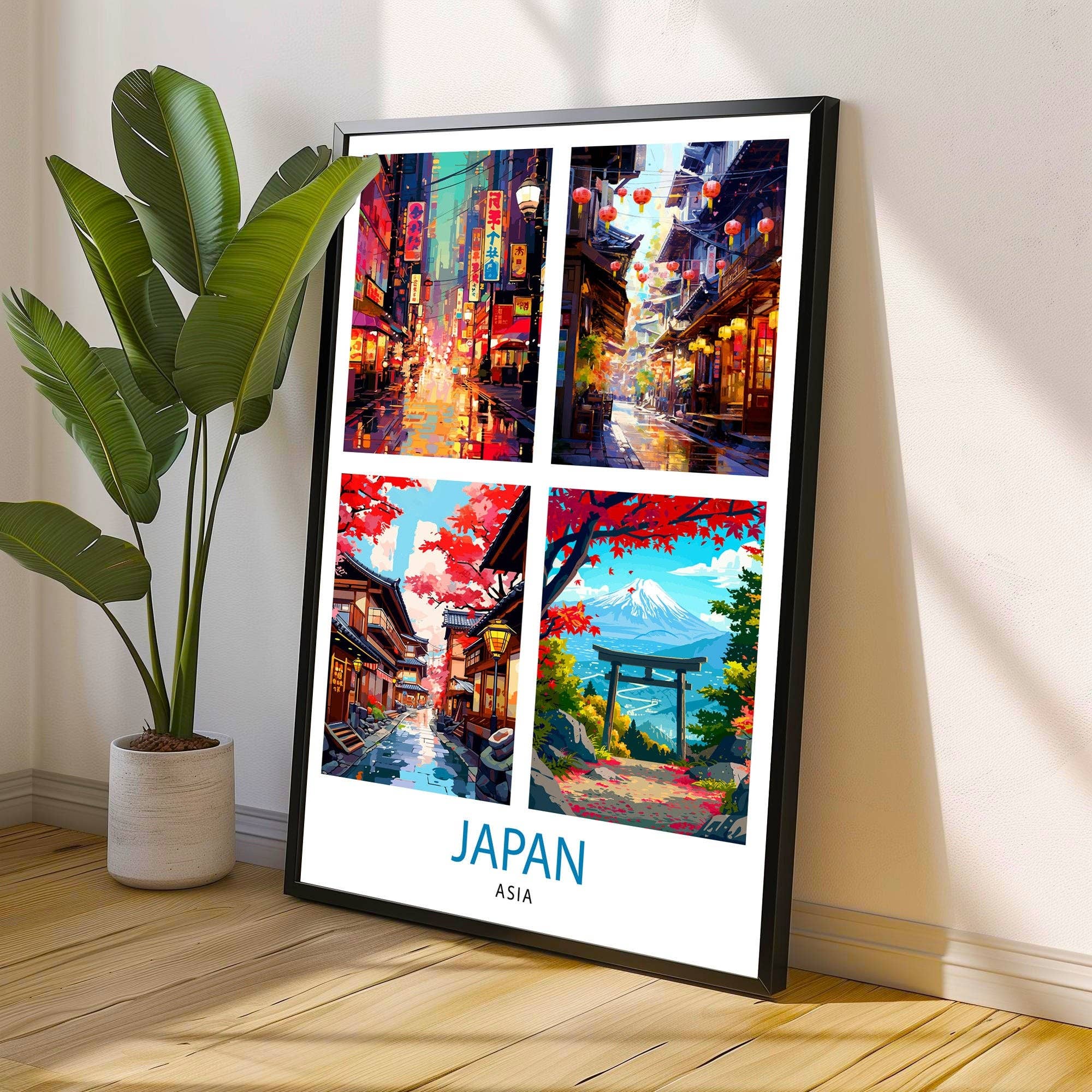 InkNPrintz – wholesale Art print – Japan Travel Poster4