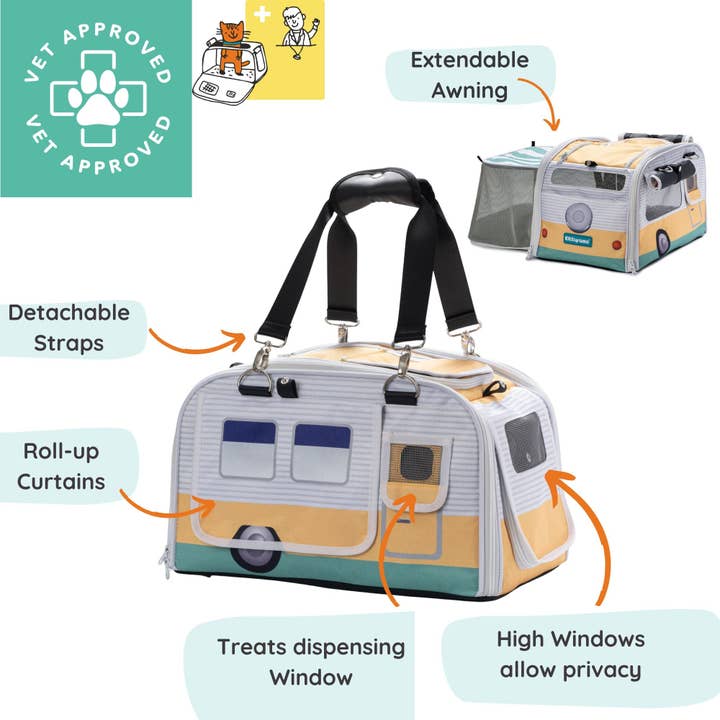 Kittyrama - Wholesale Pet Carrier - Cat - SUNNY RAMBLER - KITTYRAMA CAT CARRIER & HIDEAWAY2
