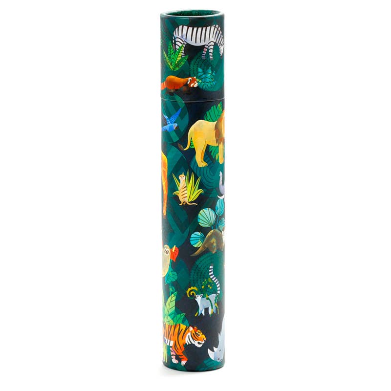 Puckator Ltd – wholesale Coloured pencil – Animal Kingdom Large Pencil Pot with 12 Colouring Pencils1