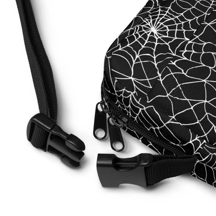 Goth Cloth Co. - Wholesale Crossbody bag – Women's - Wicked Web Weave Crossbody Bag3