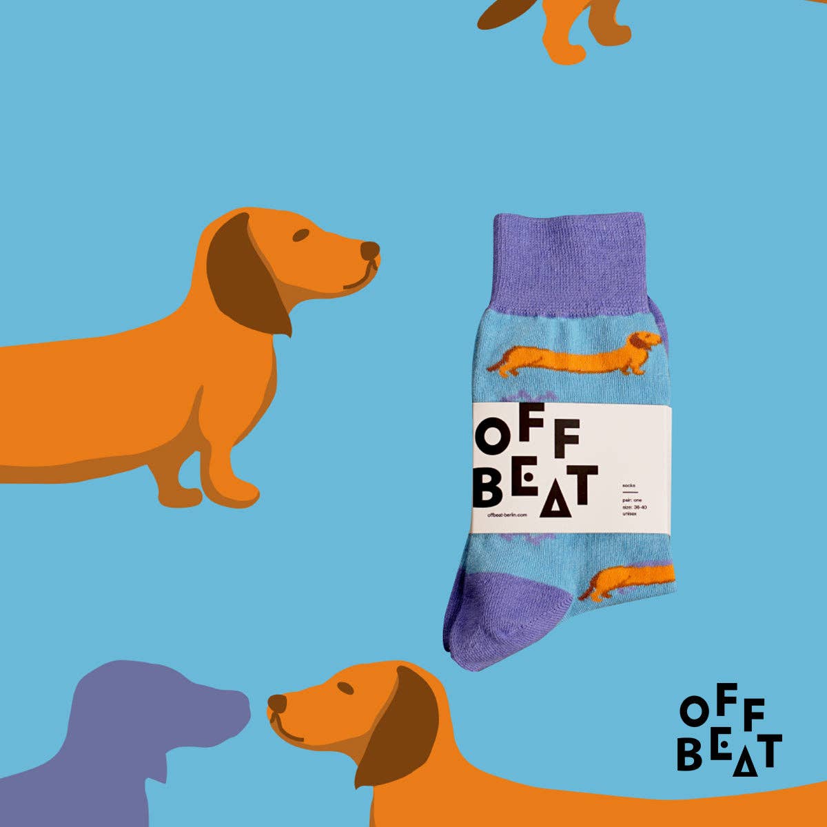 Offbeat - Wholesale Socks - Unisex - Dachshund Socks I Wholesale3