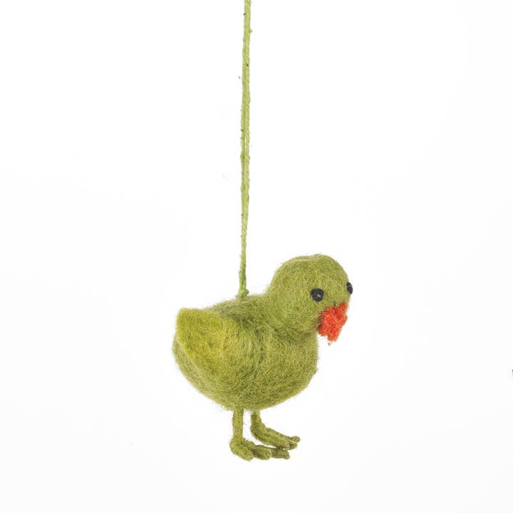 Felt So Good - Wholesale Ornament - Handmade Felt Easter Chicks Assorted Hanging Decorations3