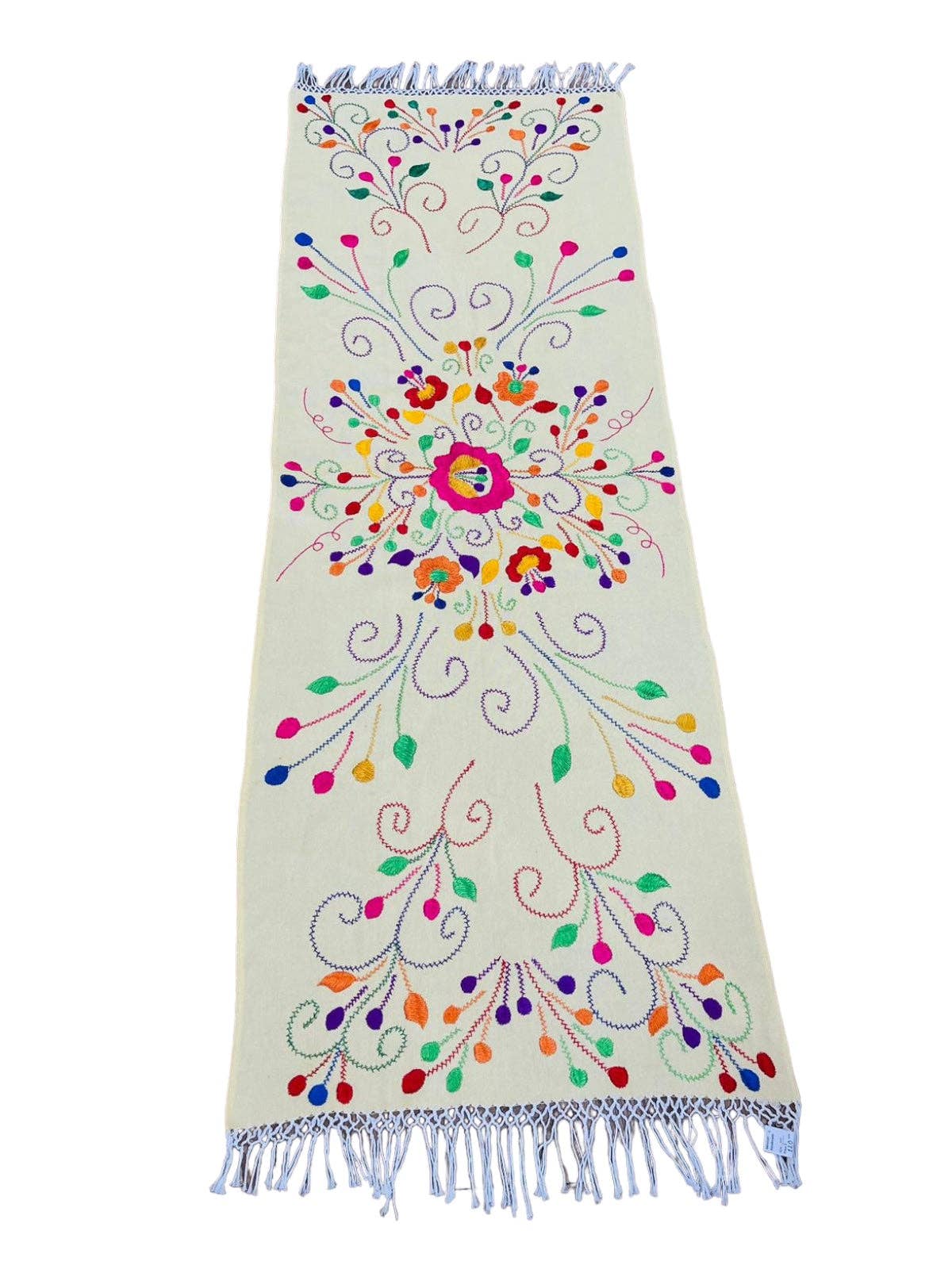 Cielito Lindo - Wholesale Wrap - Women's - Mexican Handmade Embroidered Shawl Chilapa16