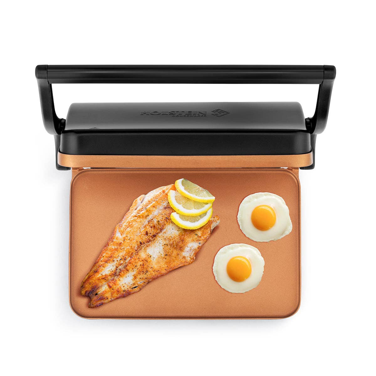 Holstein Housewares - Wholesale Kitchen Appliance - Griddle Panini Press Grill & Gourmet Sandwich Maker3