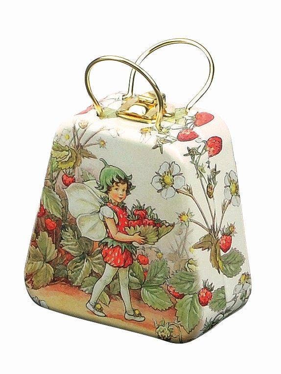 Tin Treats – wholesale Decorative box – Flower Fairies - Mini Handle Tin Bags with Fruit Drops (24)7