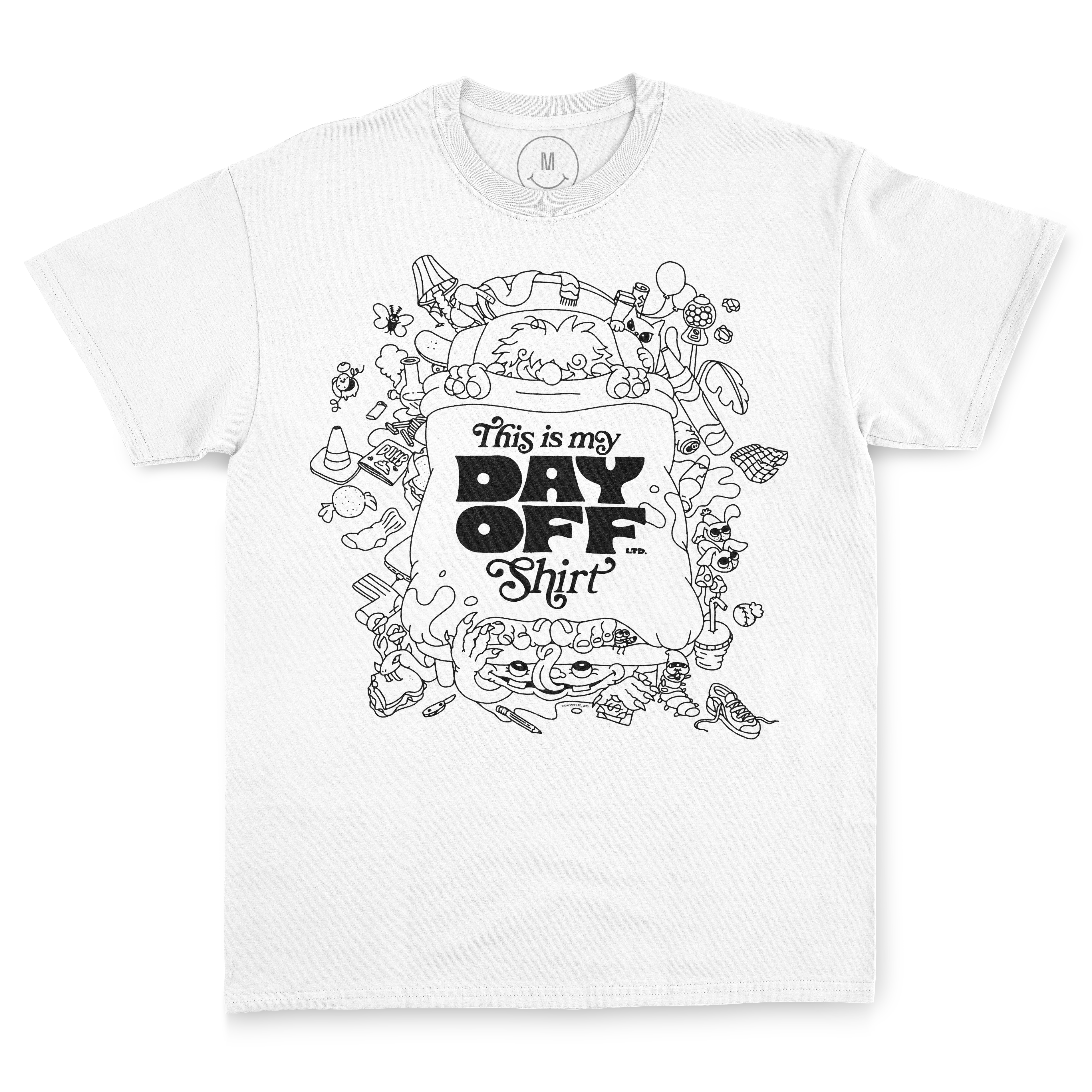 Day Off Ltd. - Wholesale Screen Printed T-Shirt - Unisex - My Day Off Shirt1