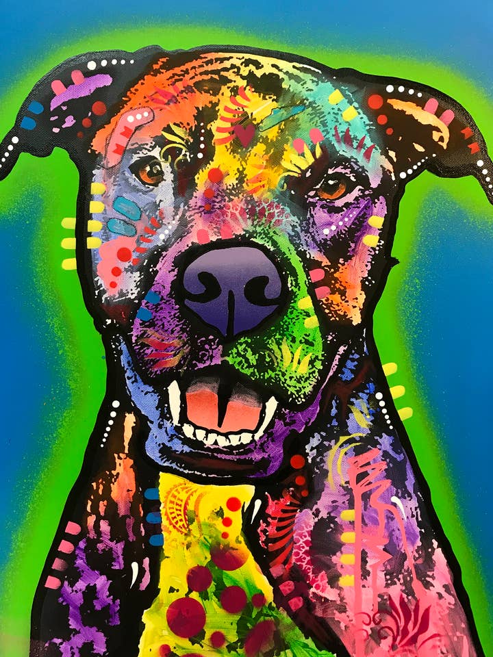 Pit Bull - Dean Russo Garden Flag for wholesale by Best of Breed Products
