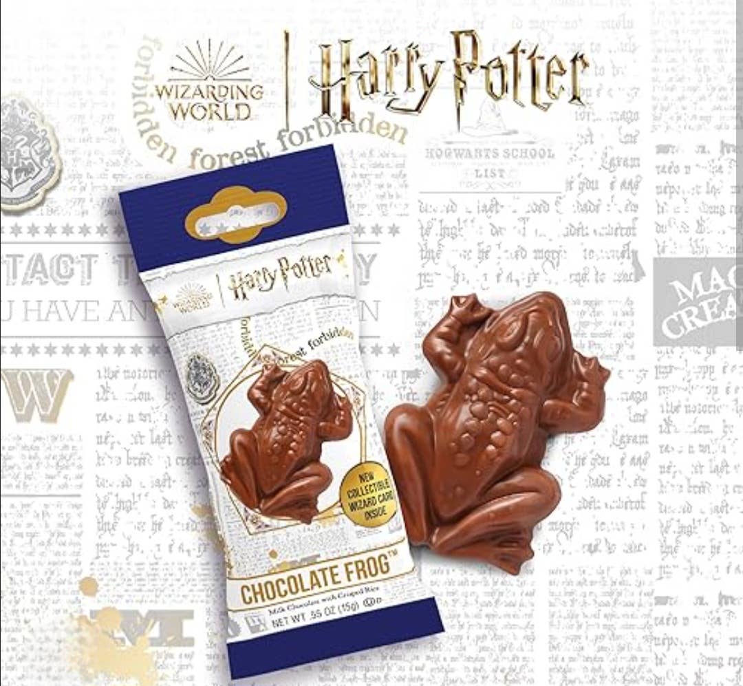 Majestic Wholesale - Wholesale Chocolate - Harry Potter Chocolate Frog 0.55oz – 24ct Display Box1