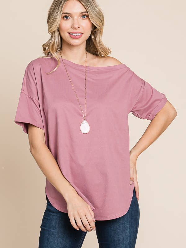 Culture Code - Wholesale Knit Top - Women's - CJT1125A - OFF SHOULDER TOP4