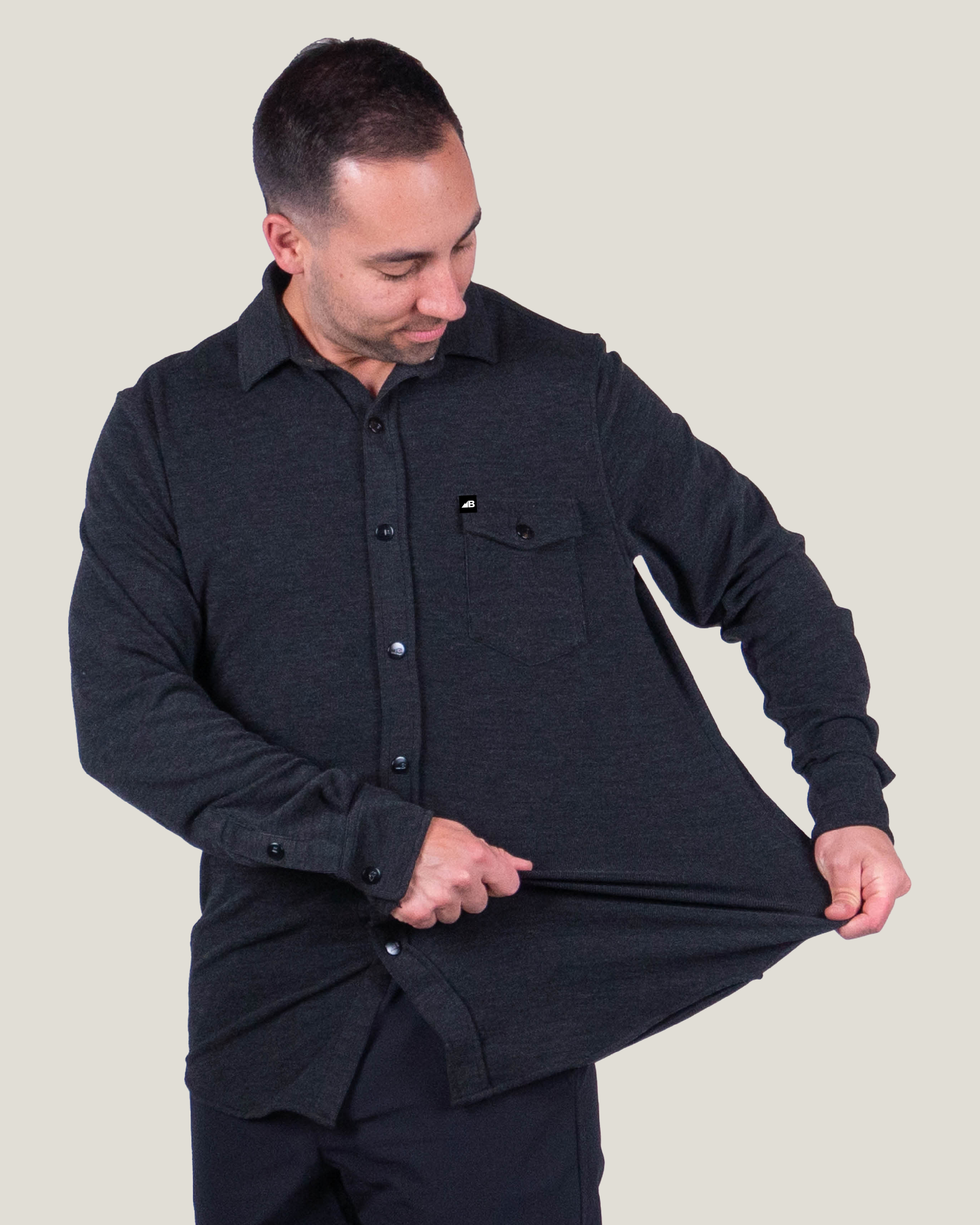 Belong Designs - Wholesale Button Down Shirt - Men's - Men's Sherman Fleece Button Up20