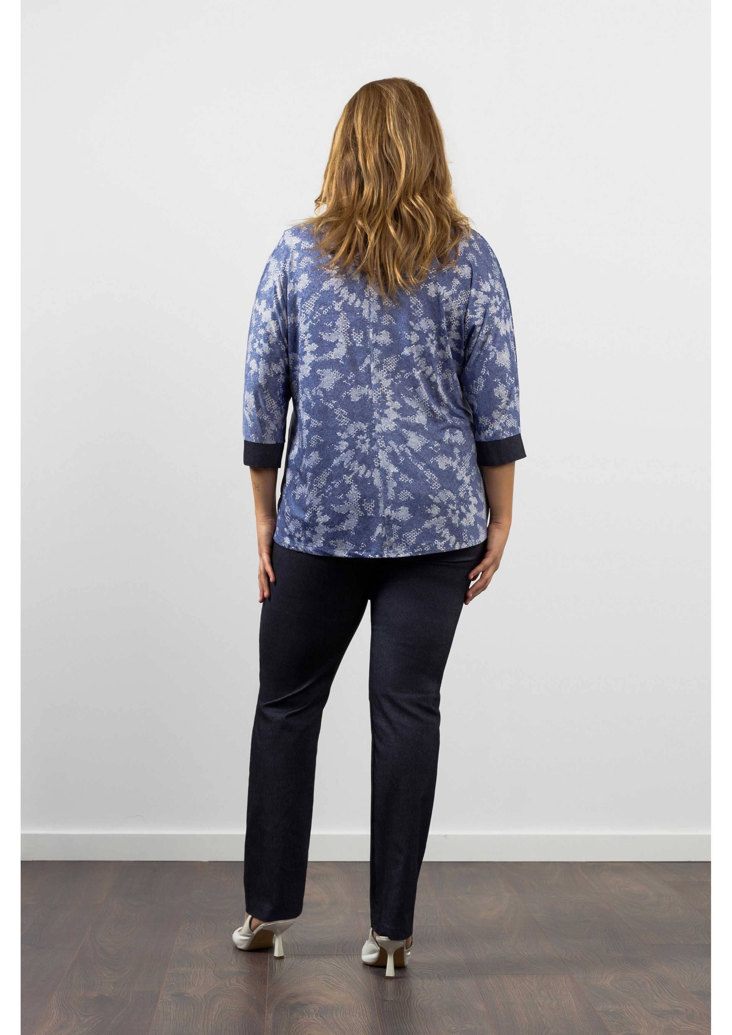 Teresa Cardoso Oliveira - Wholesale Pants - Women's - 253002 - Plain denim trousers Spring Summer Collection Plus Sizes4