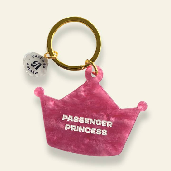 Passenger Princess - Funny Motel Keychain for wholesale by That’s So Andrew