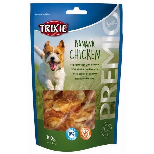 Trixie Premio Banana Chicken 100g for wholesale by Trixie UK