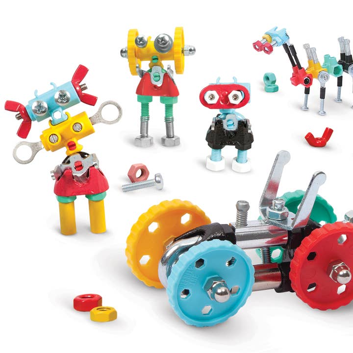 The OffBits – Großhandel Baukasten – Kinder – Jumbo Kit: Spielzeugbausatz mit offenem Ende, nachhaltiges Spielzeuggeschenk5