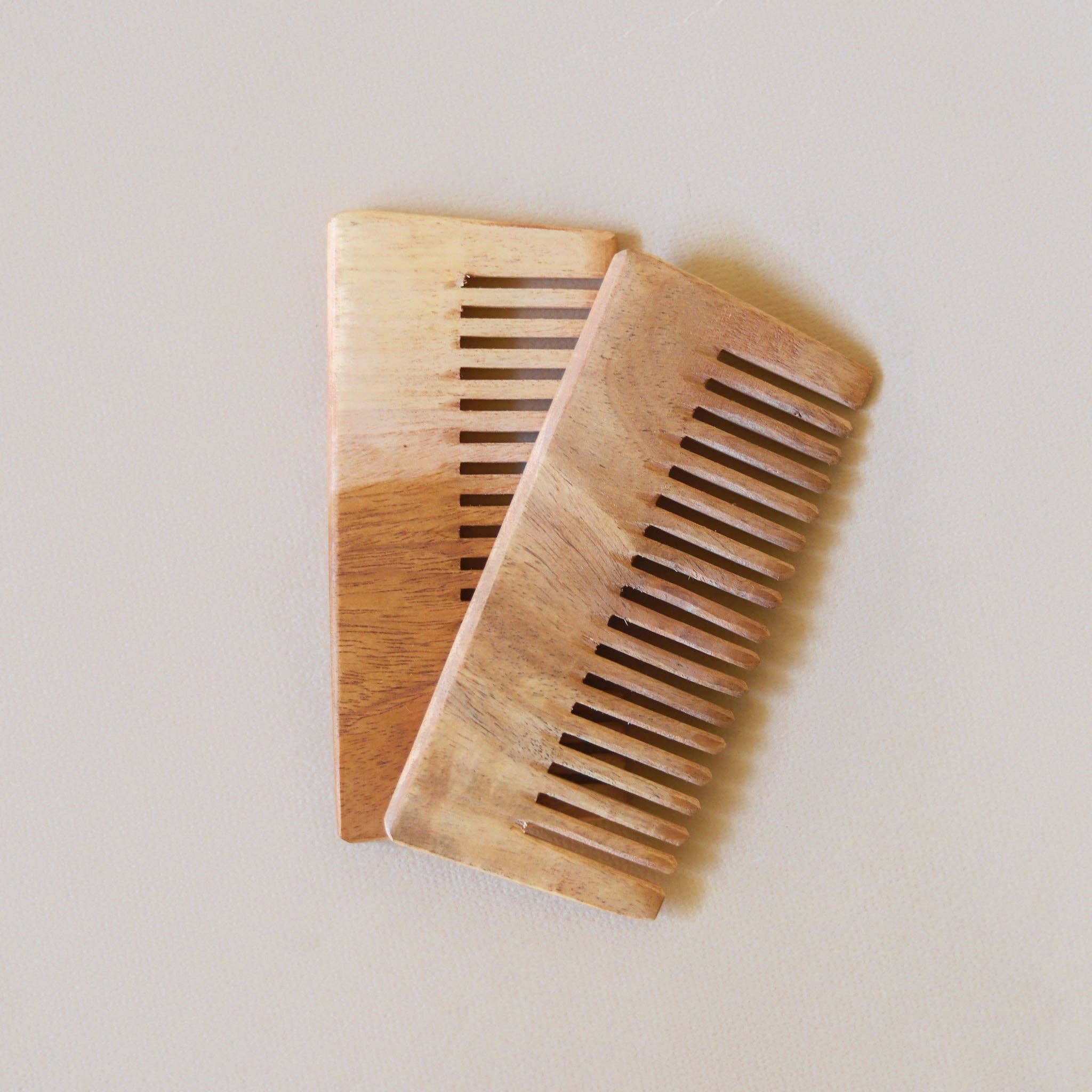 Chickidee - Wholesale Hair Brush/Comb - Organic Lifestyle Neem Detangling Comb2