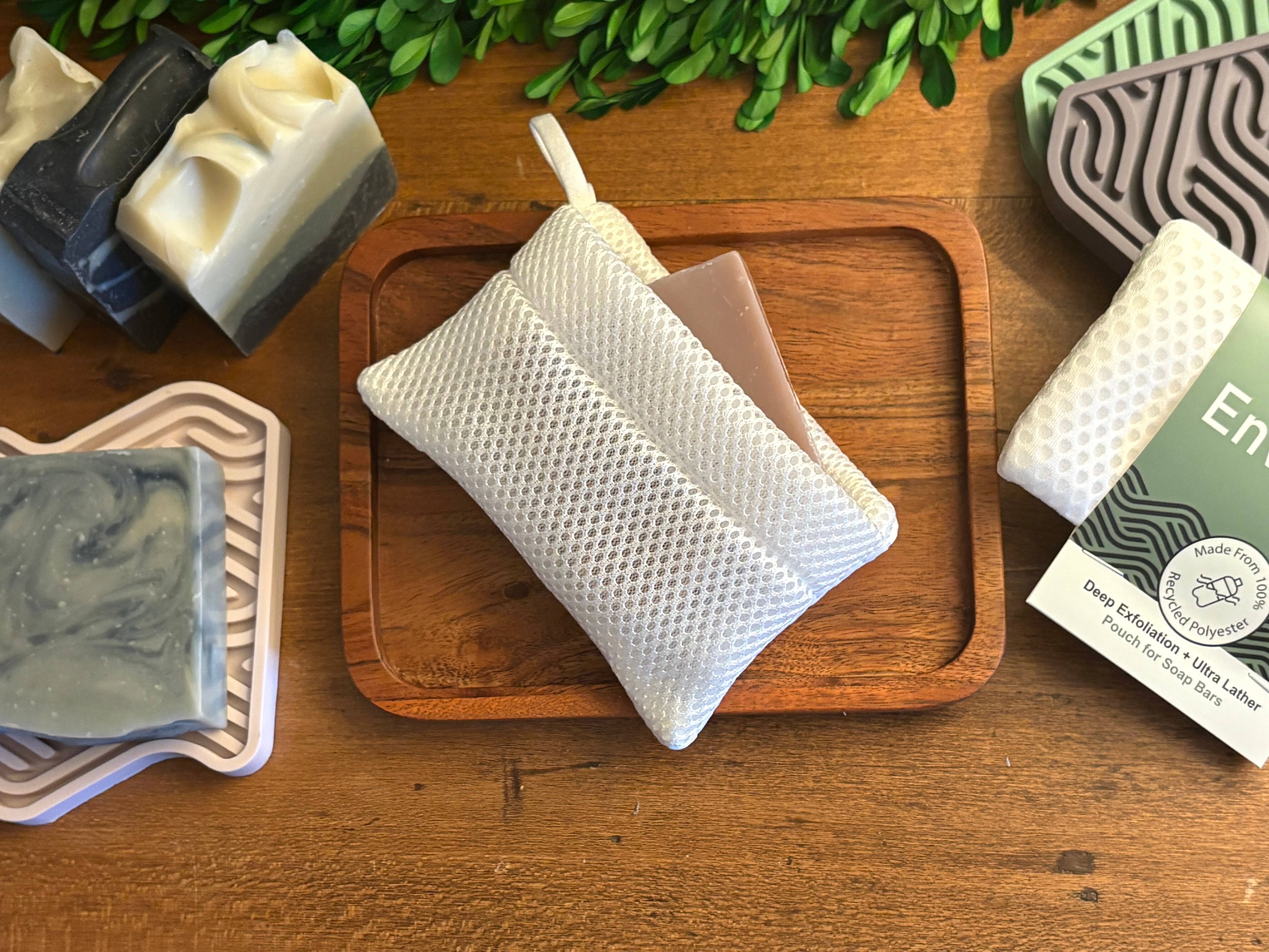 Soap Envelope - Wholesale Zeep in tasje/zakje - Zeepomslag - zeepzakje (besparingszakje) ZACHT 40st10