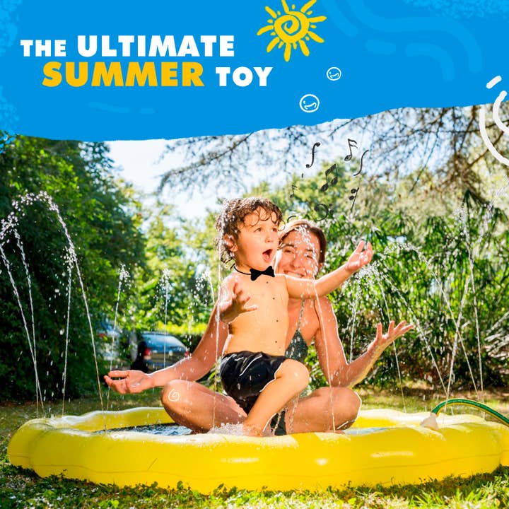 SplashEZ - Wholesale Beach/Pool Toy - Kids & Baby - Splash Pad, Baby Pool & Sprinkler, Outdoor Water Summer Toy4