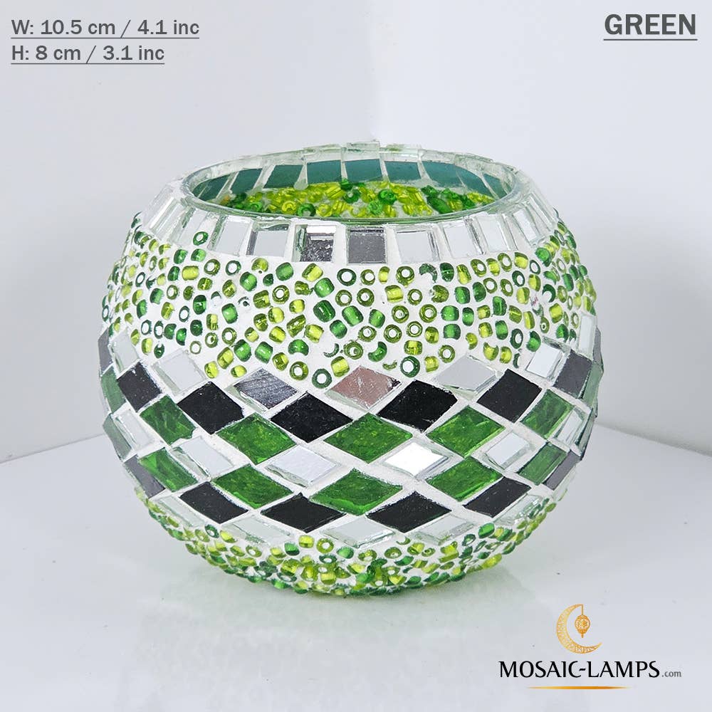 Mosaic Lamps - Wholesale Candle Holder - Turks Color, Turkish Mosaic Candle Holders, Votive Candle10