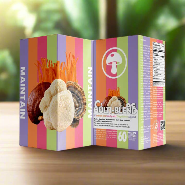 Multi-Blend Mushroom Capsules - Maintain by Magic Doze™ and other Purchase Wholesale magic mushroom microdose. Free Returns & Net 60 Terms on Faire trending on Faire.