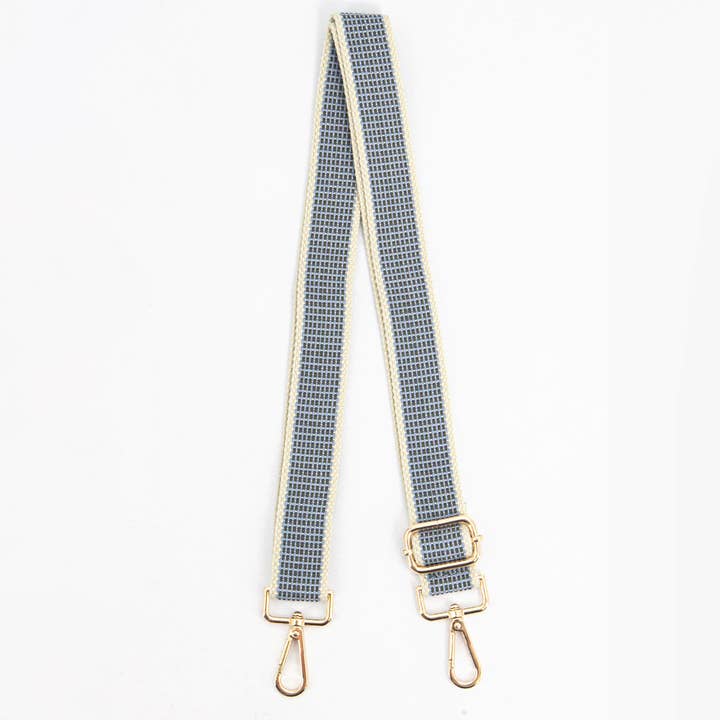 Correa tejida para bolso Jenna, color azul, ratán para venta al por mayor de ÊTRE