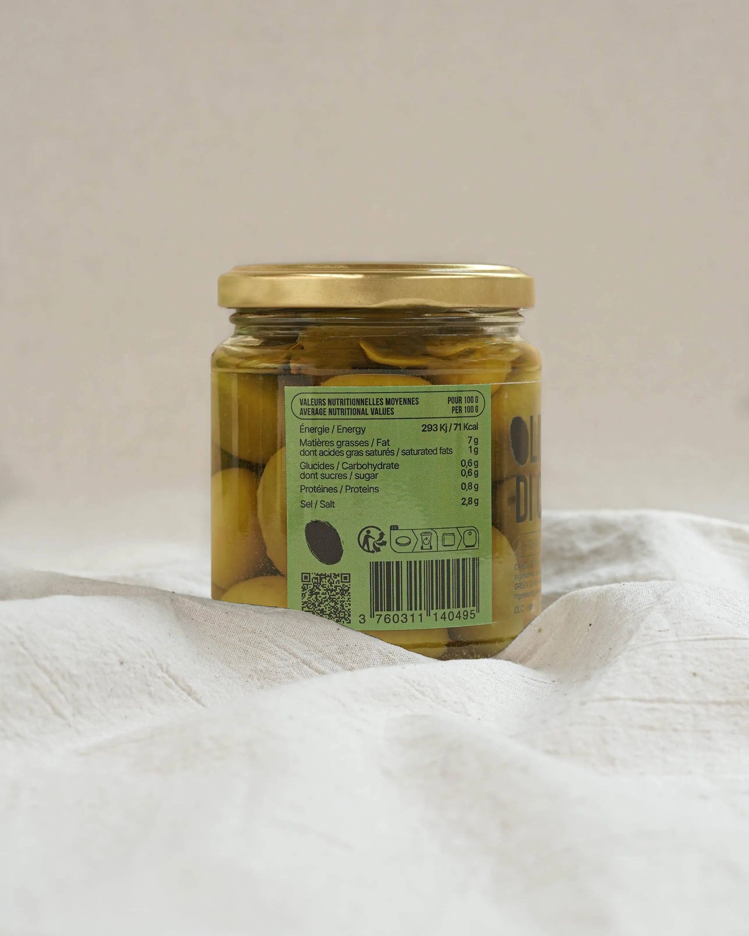 OLIO DI SERRA - Wholesale Olives - Bella di Cerignola green olives (280g)2