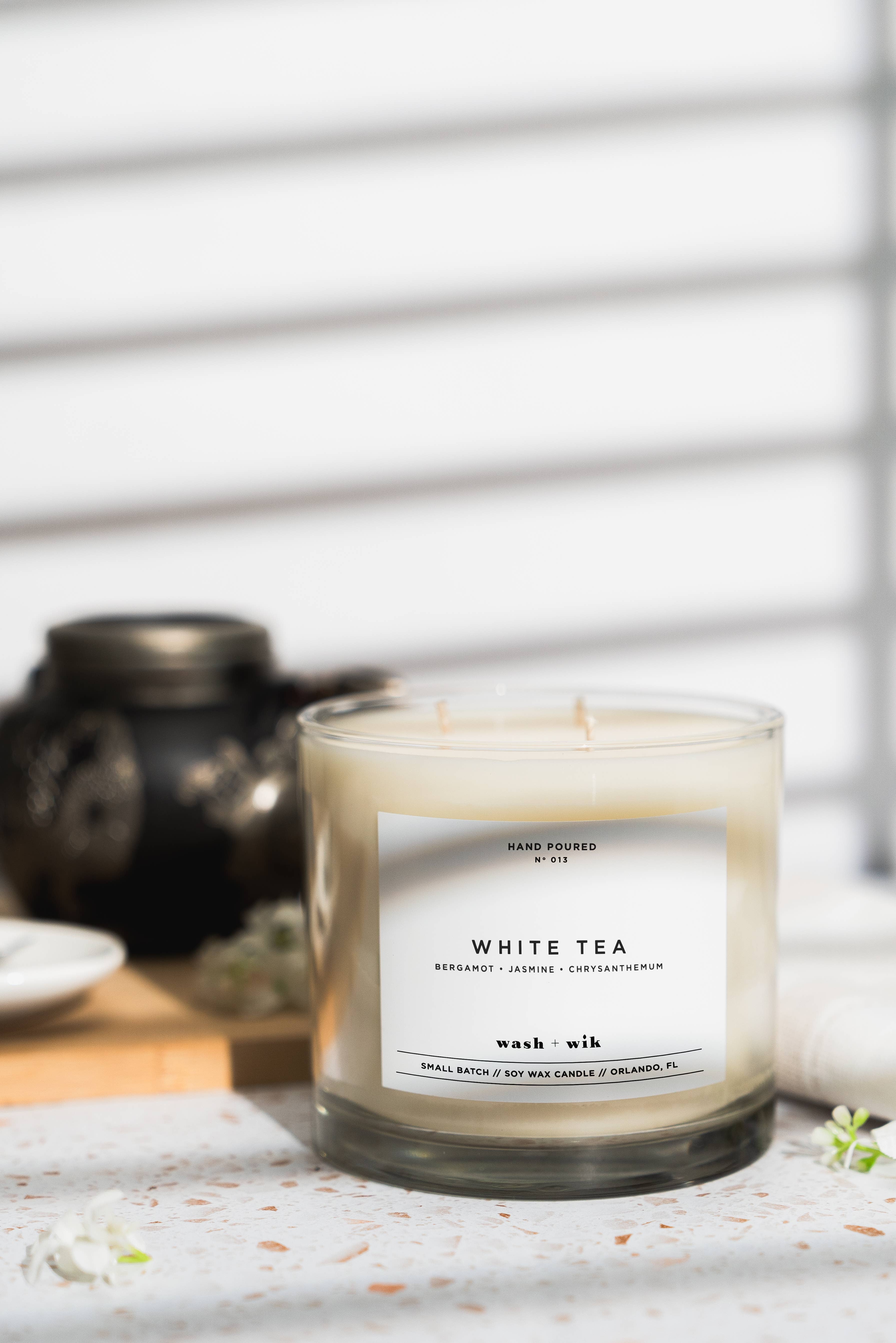 Wash and Wik - Wholesale Jar/Filled Candle - 3 Wick - 35oz Vessel - 2 Pound Soy Wax Candle by Wash + Wik10