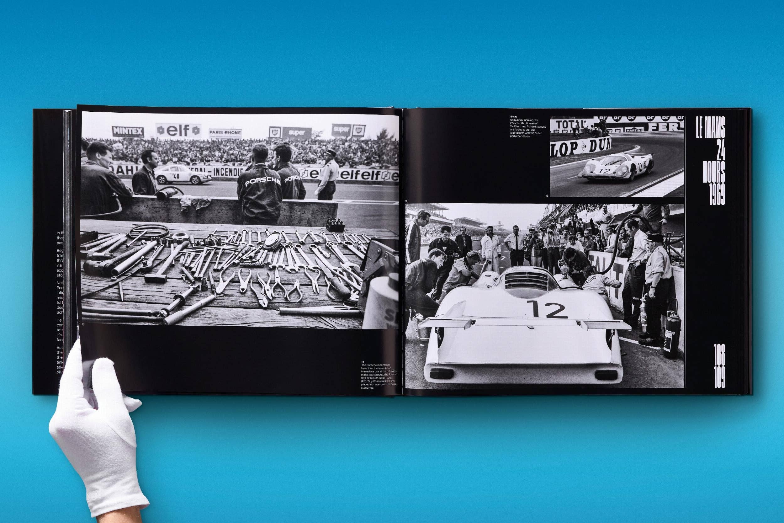 TASCHEN Europe – wholesale Konst- och underhållningsbok – Rainer W. Schlegelmilch. Porsche Racing Moments (Engelska)11