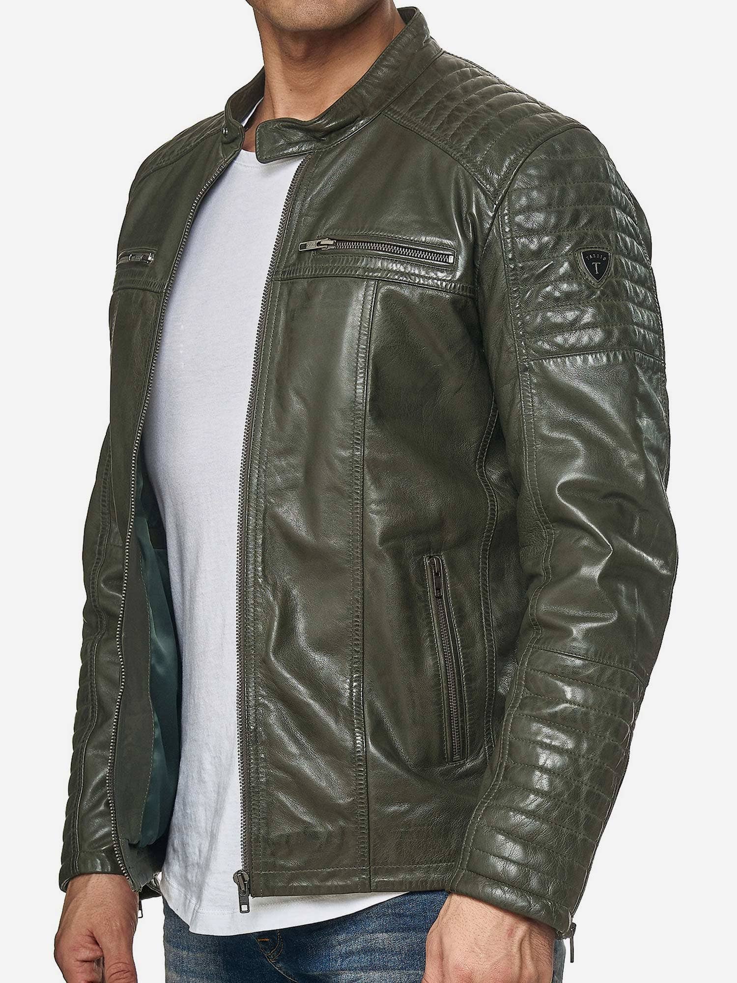 Tazzio – Großhandel Lederjacke – Herren – Tazzio Herren Jacke Lederjacke Biker Echtleder 1970919