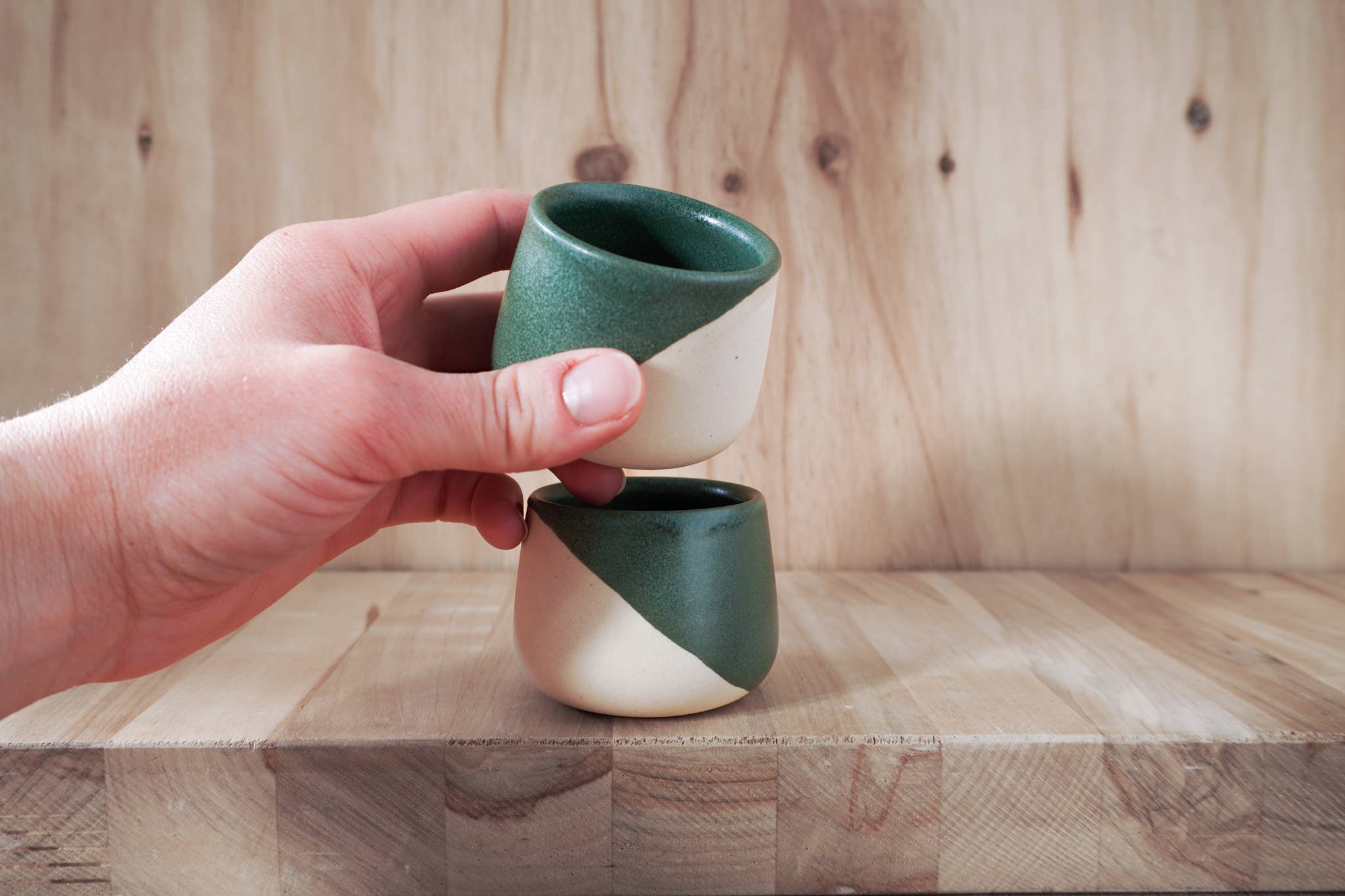 Shelby Page Ceramics - Wholesale Coffee/Tea Cup - Espresso Cup - Core Glazes5