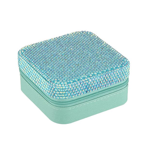 Nima Accessories Inc - Wholesale Jewellery box/organiser - Ladies Rhinestone Multi Compartment Jewelry Box3