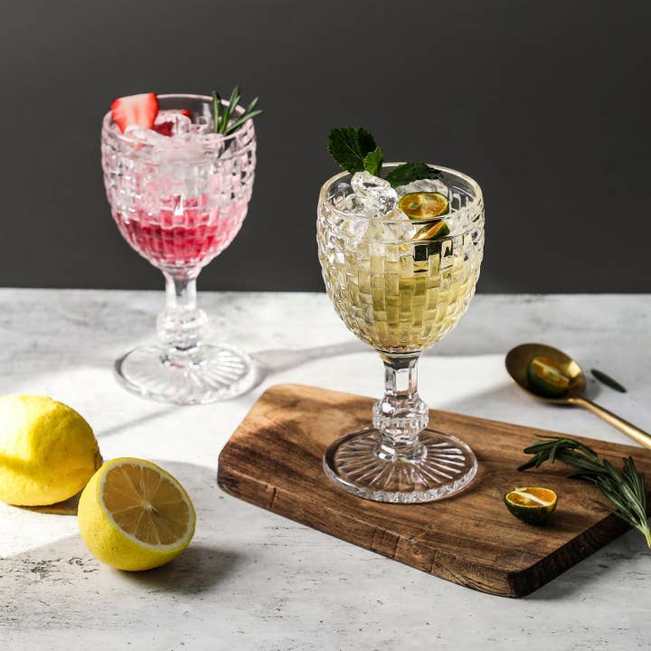 Everest Global - Wholesale Wine Glass - Weave Collection Goblet Glass set of 65