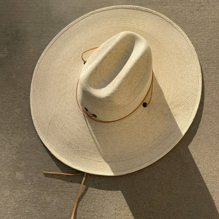 HAUS of TRADE - Wholesale Straw Hat - Unisex - The Wide Brim Rancher Hat