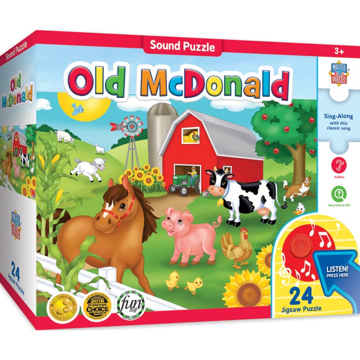 Old McDonald - 24 Piece Musical Floor Puzzle and other Purchase Wholesale floor puzzle. Free Returns & Net 60 Terms on Faire trending on Faire.