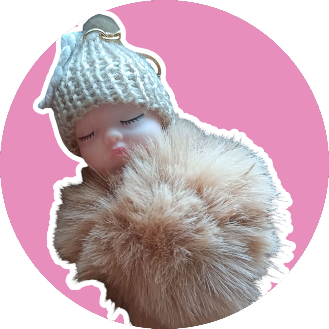 Kids4trendy - Wholesale Keychain - Kids - handmade keychain with a doll17