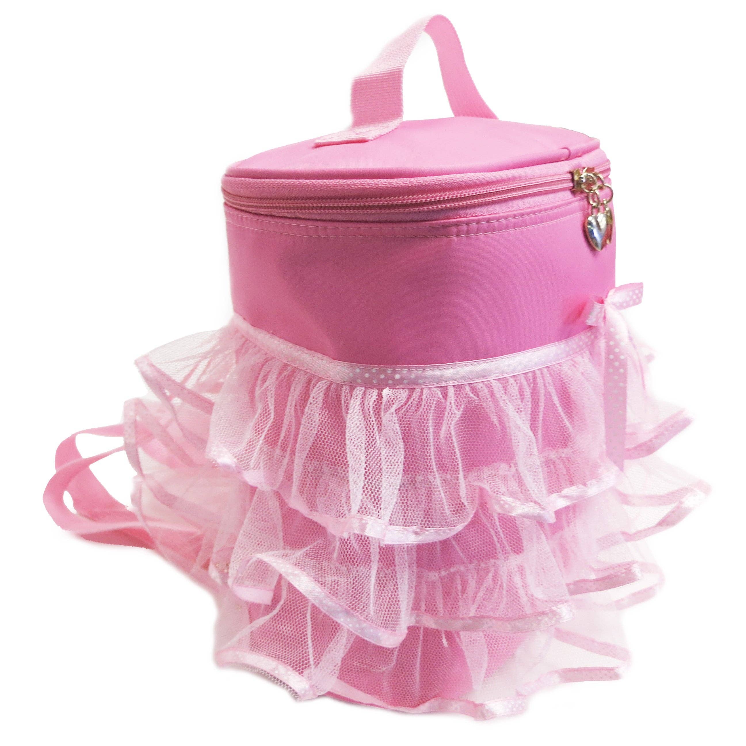 Wenchoice - Wholesale Backpack - Kids - Pink Back Pack With Tutu Decoration2