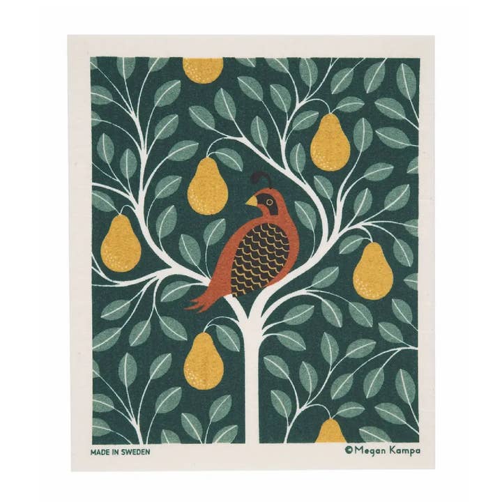 Swedish Dishcloth - MK Partridge for wholesale by Cose Nuove