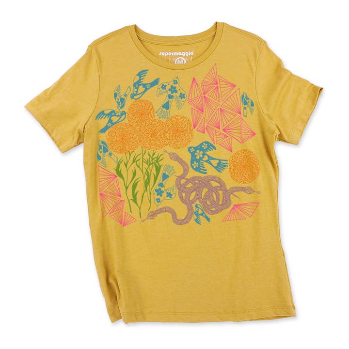 T-shirt Calliope Jardim Secreto por atacado de Supermaggie @ Faire