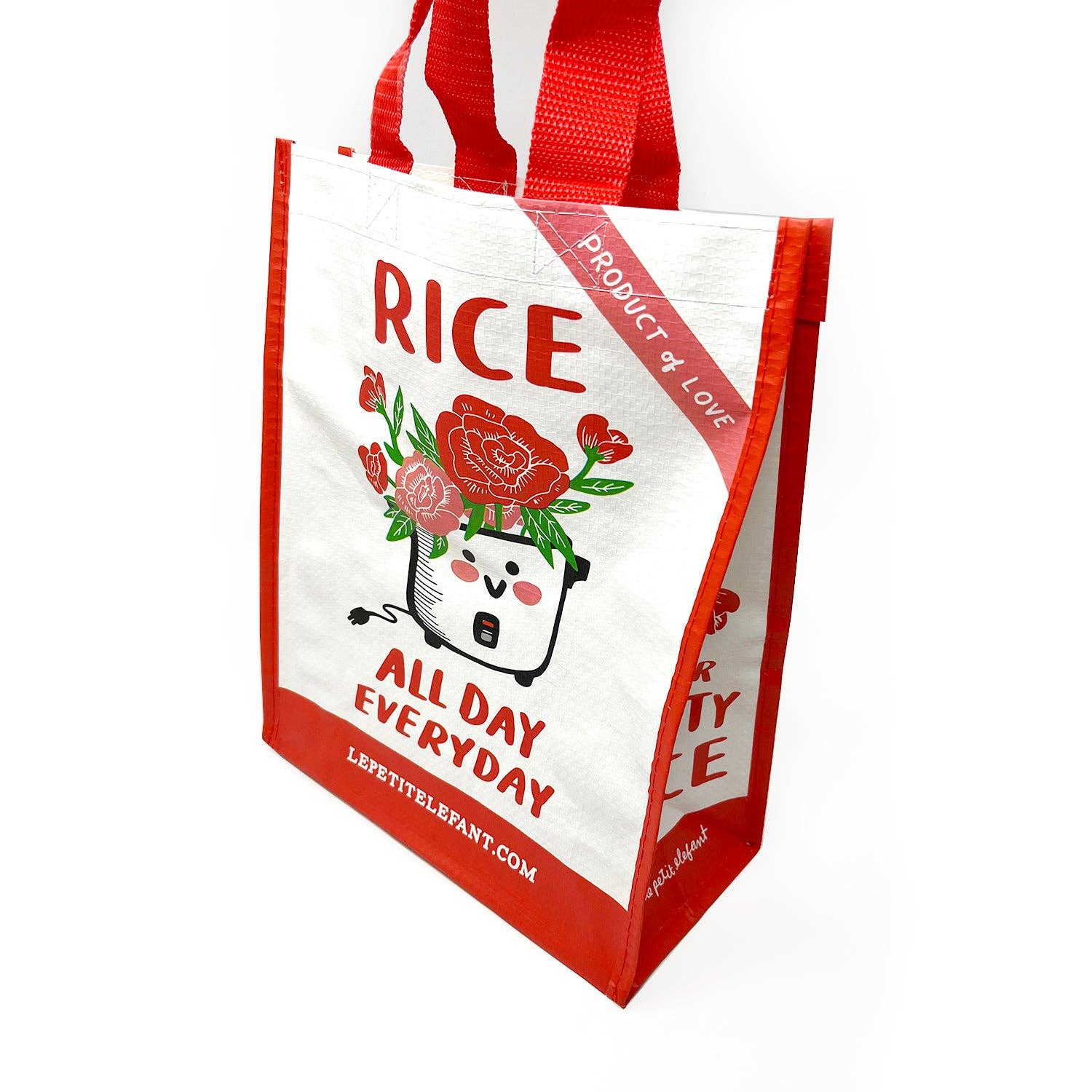 Le Petit Elefant - Wholesale Grocery/Shopping Bag - Rice All Day Everyday Shopping Bag5