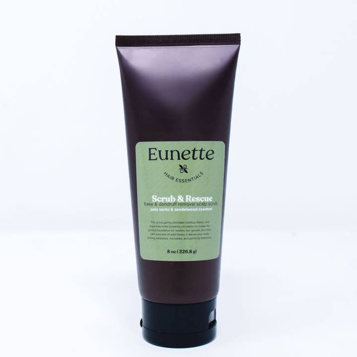 Eunette Hair Essentials - Vendita all'ingrosso Trattamento per capelli/cuoio capelluto - Scrub & Rescue - scrub per il cuoio capelluto a base di sale pre-trattamento