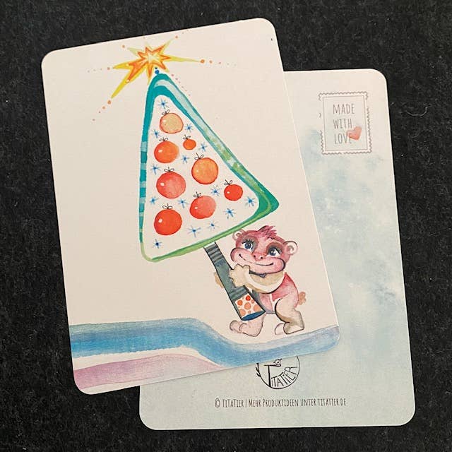 Tarjeta postal «Navidad» para venta al por mayor de TiTaTier®