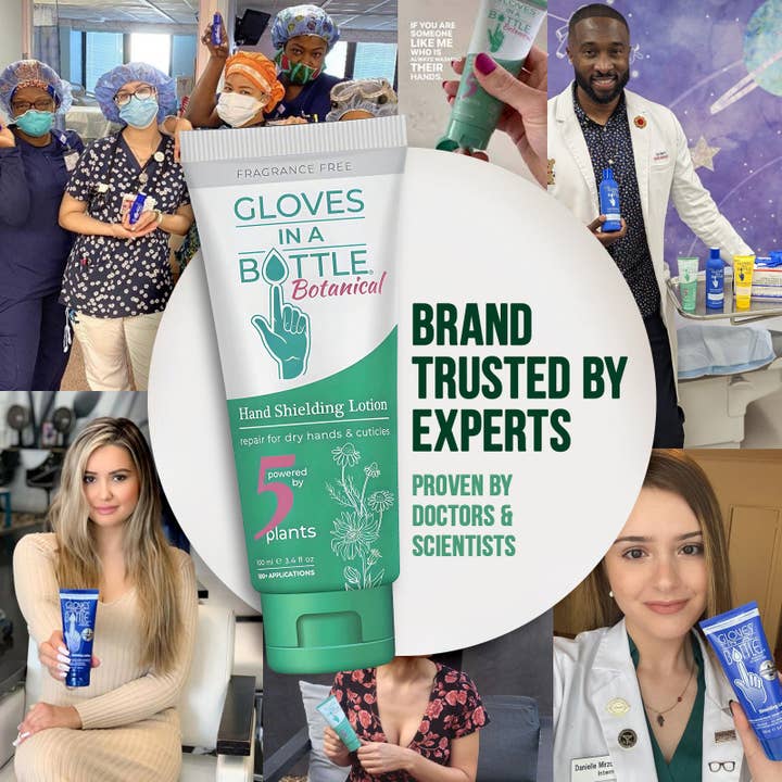 Gloves In A Bottle - Vente Crèmes/lotions pour les mains - Nouveaux gants en bouteille - Tube de crème pour les mains de 3,4 oz4