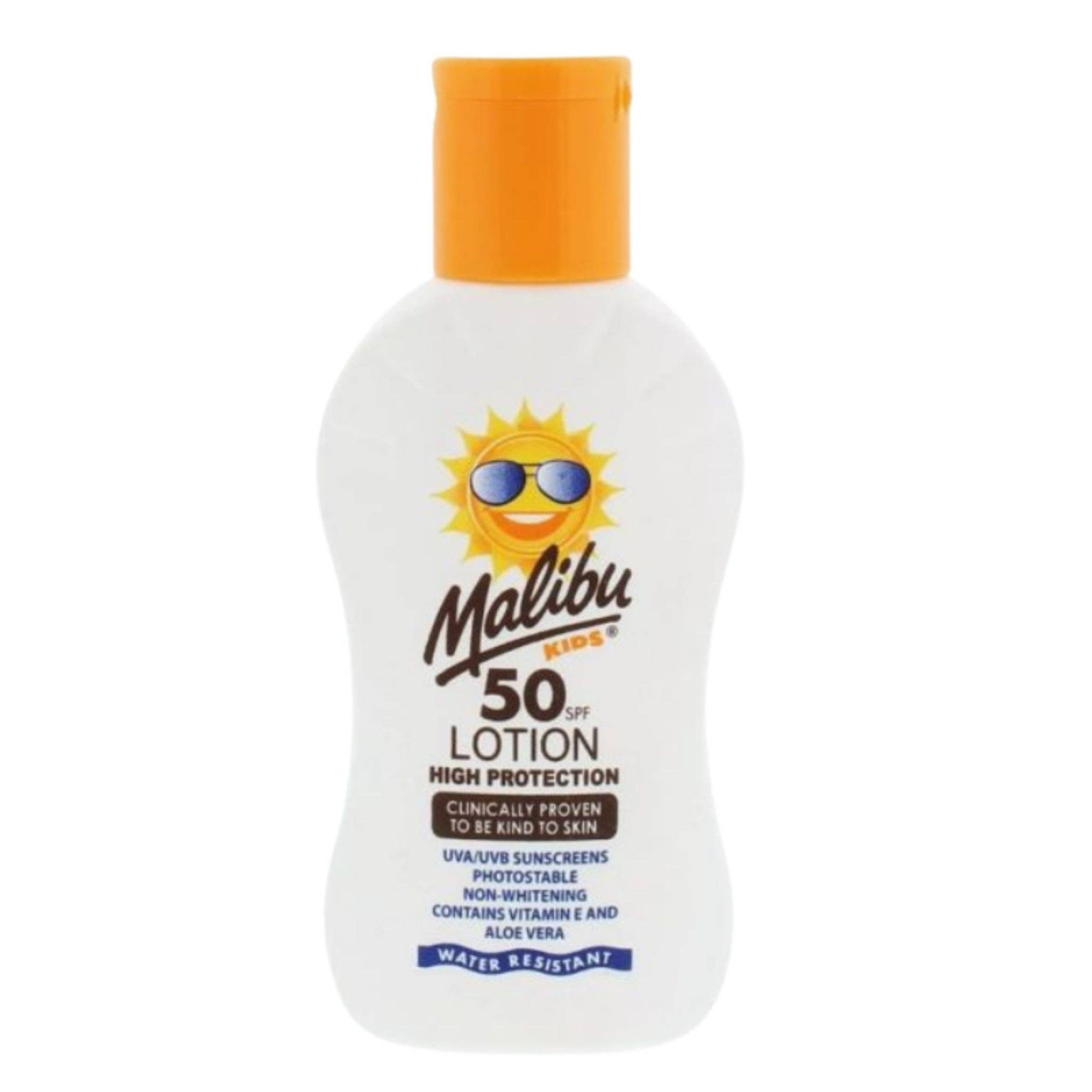 MEGATAN – wholesale Sunscreen – Malibu Kids SPF 50 Lotion High Protection (100ml)0