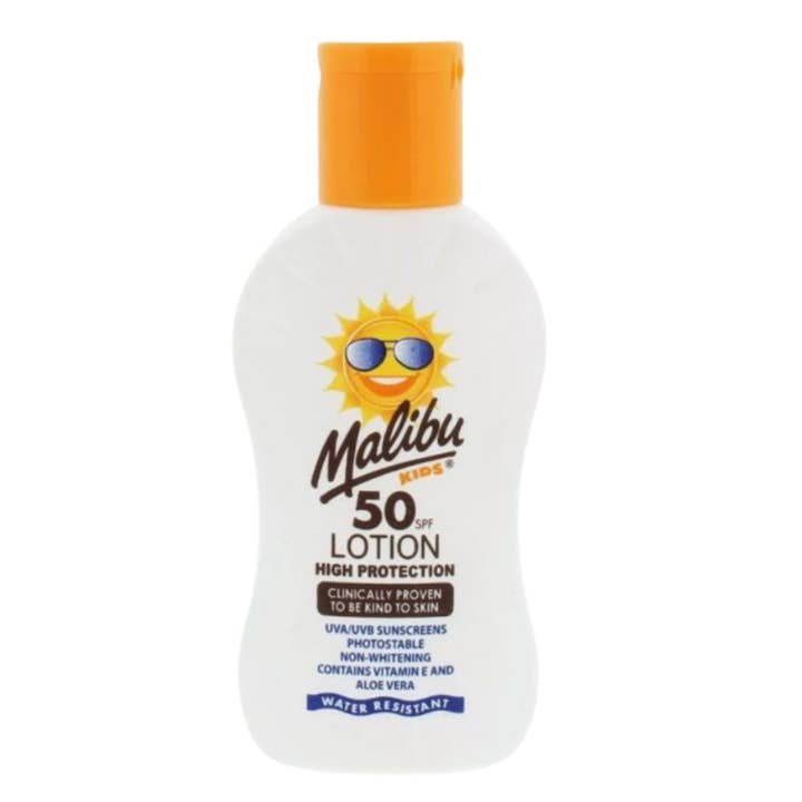 Malibu Kids SPF 50 Lotion High Protection (100ml) for wholesale by MEGATAN