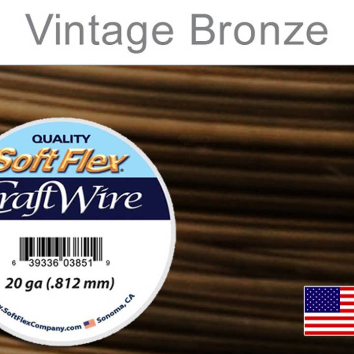 Soft Flex - Wholesale Craft supplies - Soft Flex Craft Wire - 20ga/.812mm - 30 ft/10 yd/9 m9