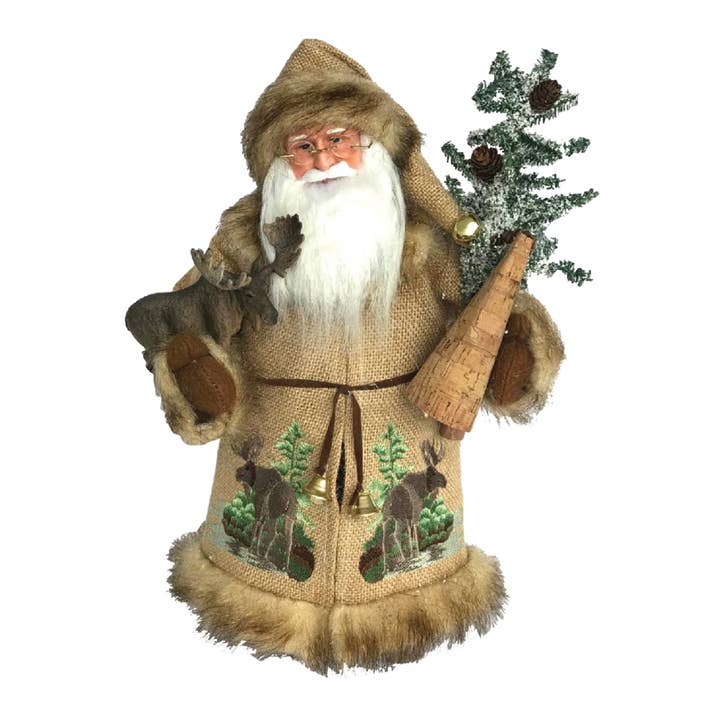 15" Moose Bay Santa for wholesale by Santa’s Workshop Inc.
