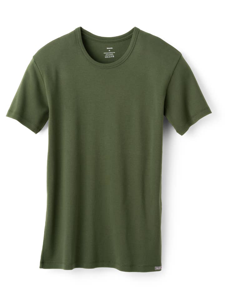 Babette T-shirt i khaki: mode tilbehør for engroshandel hos BLACKSOCKS