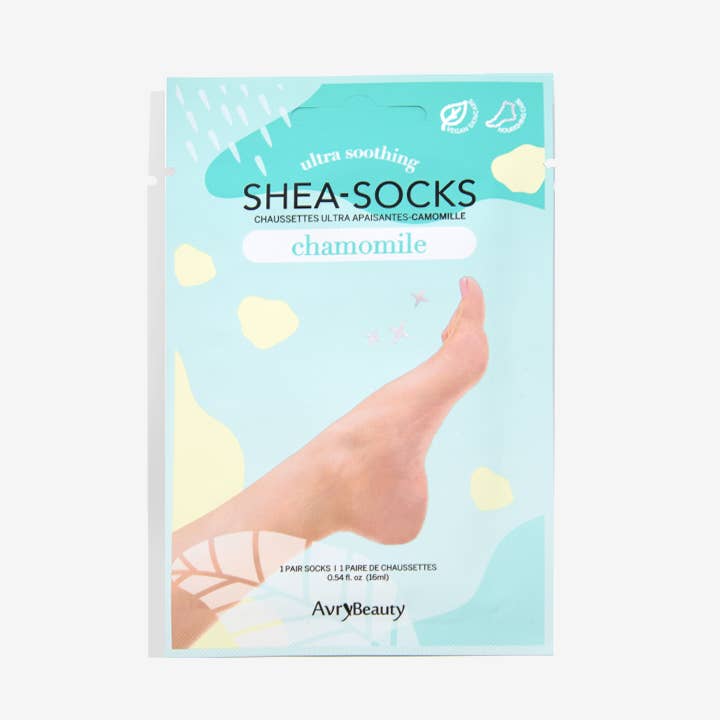 AvryBeauty - Wholesale Moisturising socks - Shea Butter Socks - Chamomile