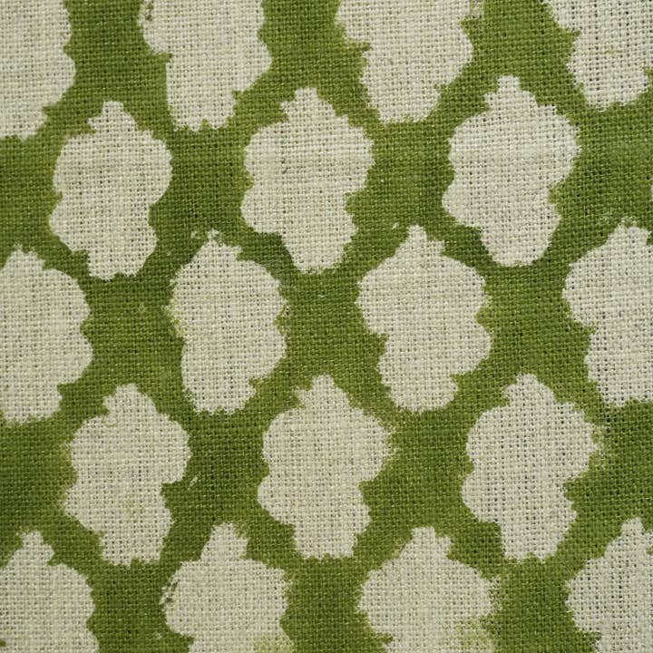 Fabdivine - Wholesale Blinds - Floral Block Print Thick Linen Blinds For Window - Badal2