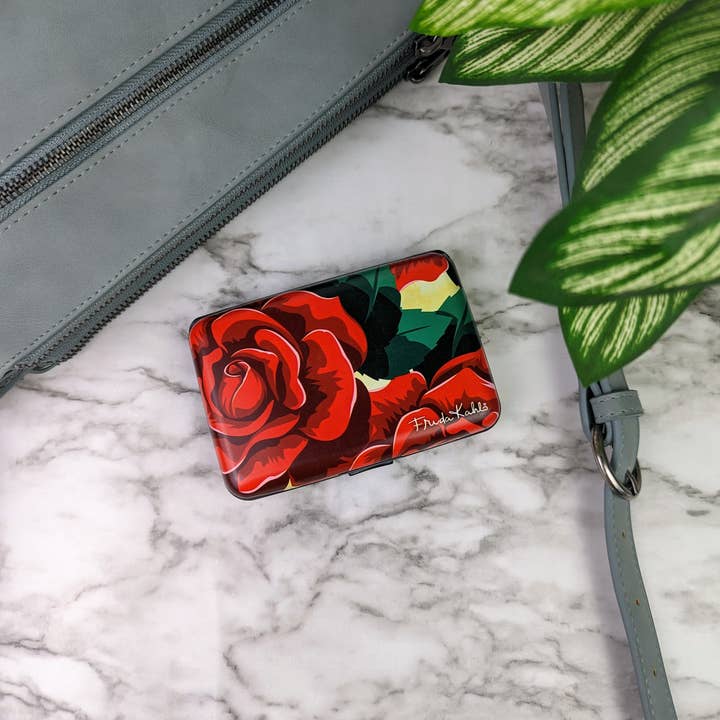Monarque - Wholesale Wallet - Women's - Frida Kahlo Rose Armored Wallet